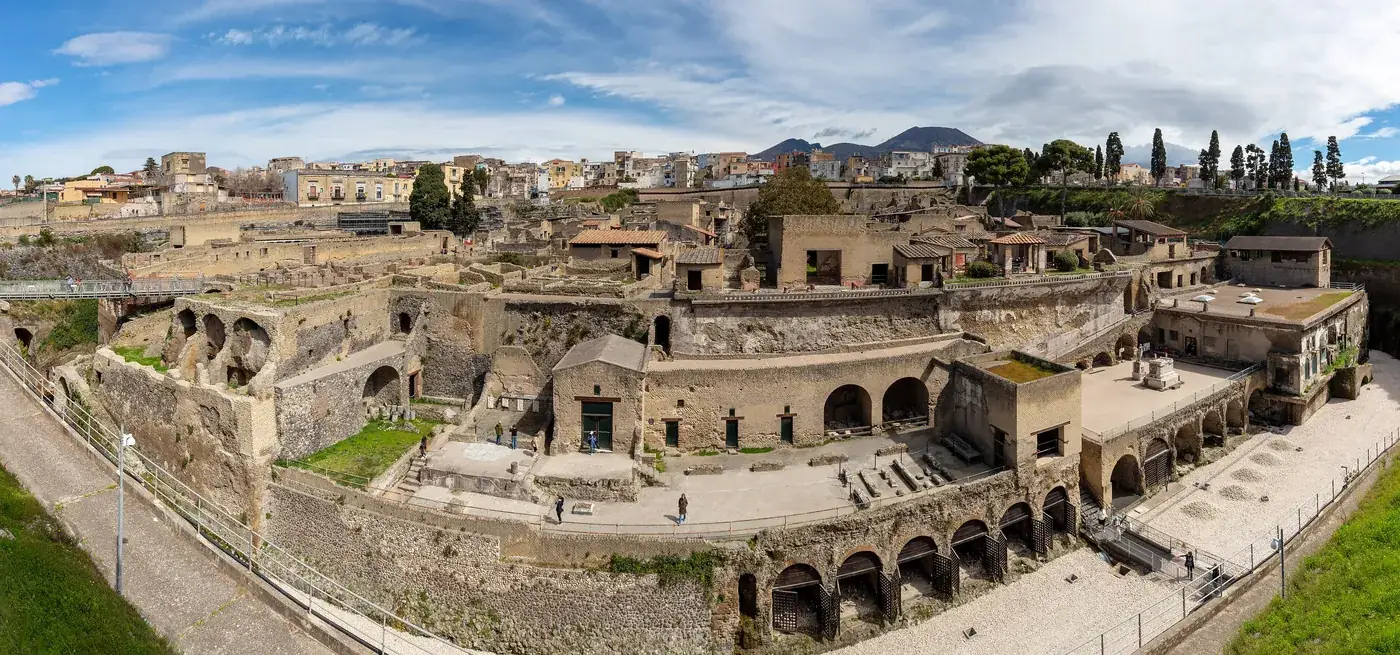 Il parco archeologico di Ercolano
