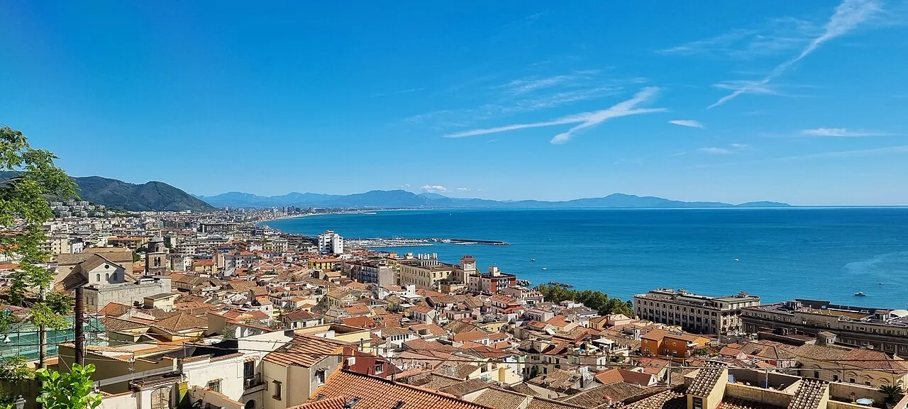 Il lungomare di Salerno